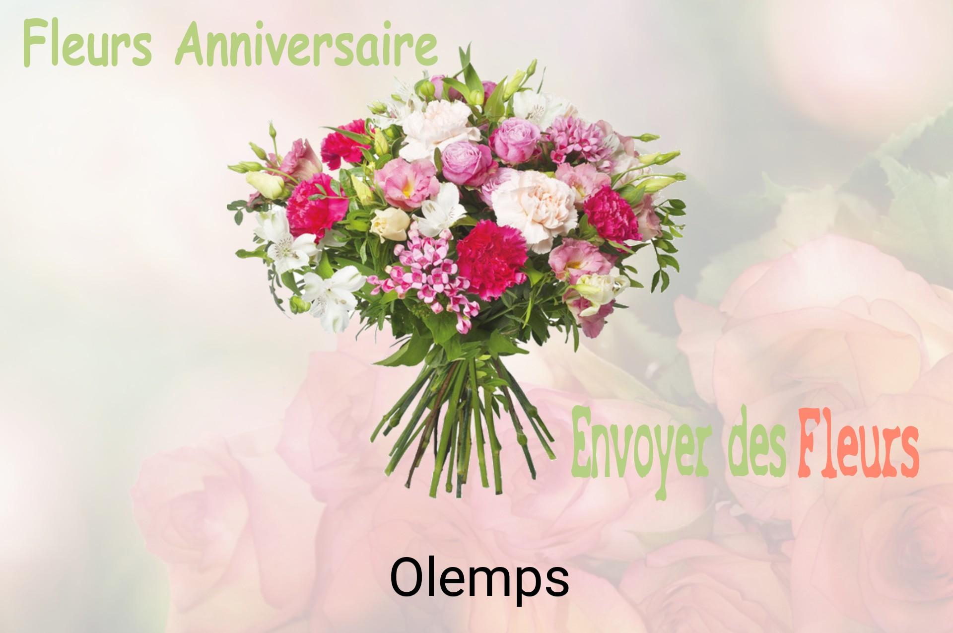 Bouquet de fleurs d’anniversaire livré à Olemps